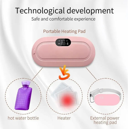Vatsal CozyRelief™ Cordless Therapy Heating Pad