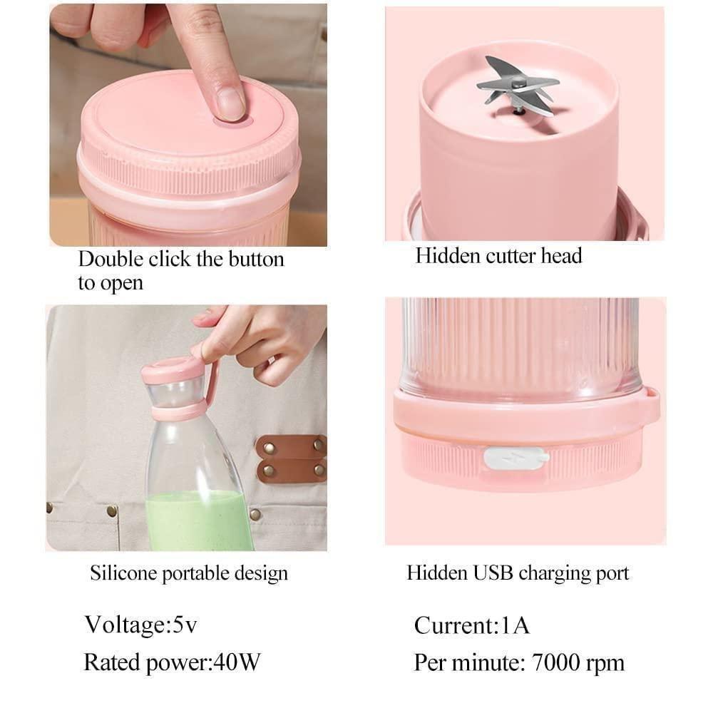 Vatsal BlendGo™ Portable Mini Juicer Bottle